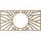 Ekena Millwork Hoover Wood Fretwork Pierced Ceiling Medallion, Hickory, 30"W x 15"H x 11 1/8"ID x 3/8"T CMWP30X15X0375HOHI - alternate 5